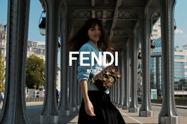 Haruna Kawaguchi a day in Paris with Fendi