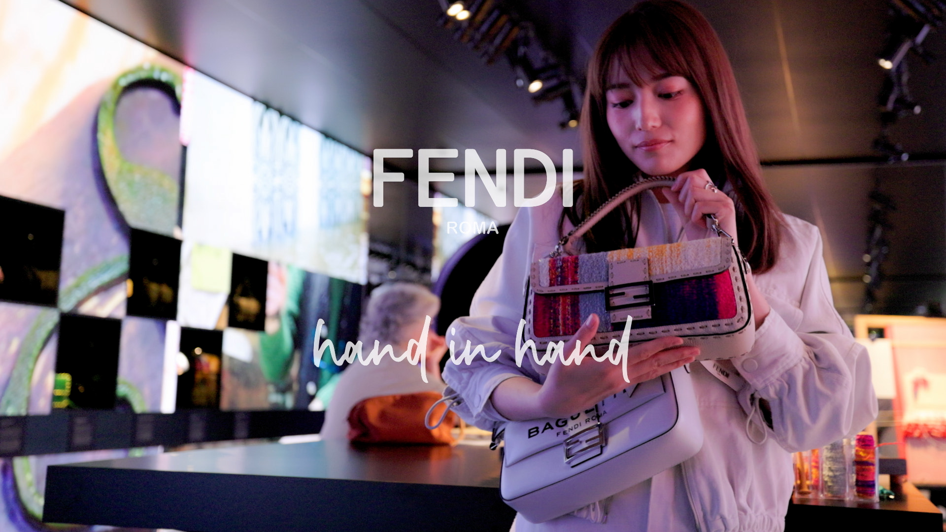 Fendi Hand in Hand with Haruna Kawaguchi